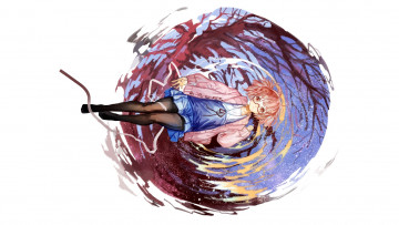 Картинка аниме kyoukai+no+kanata мирай