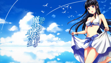 Картинка аниме mahouka+koukou+no+rettousei shiba miyuki