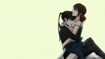 Картинка аниме psycho-pass двое