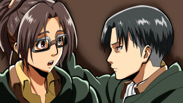 Картинка аниме shingeki+no+kyojin персонажи