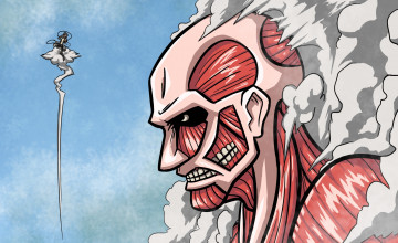 Картинка аниме shingeki+no+kyojin персонаж