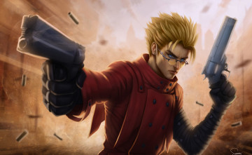 Картинка аниме the+$$60+billion+man the 60 billion man vash stampede gunslinger