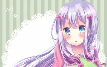 Картинка аниме eromanga-sensei девушка фон взгляд