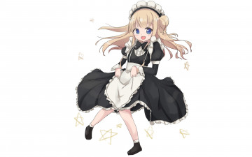 Картинка аниме unknown +другое девушка взгляд фон