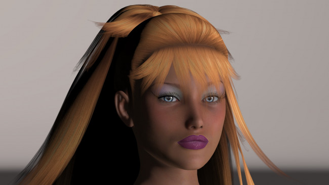 Обои картинки фото 3д графика, портрет , portraits, фон, взгляд, девушка