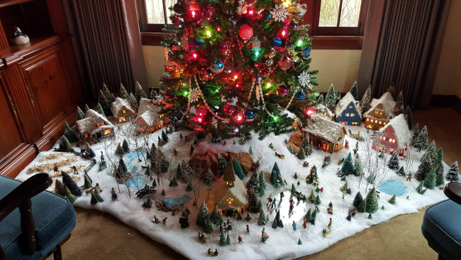 Обои картинки фото праздничные, Ёлки, макет