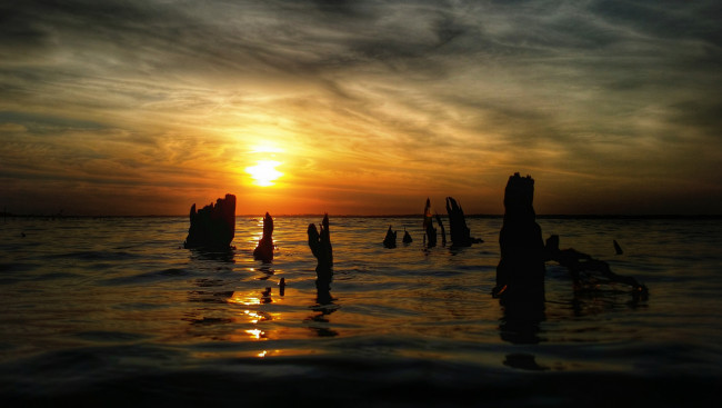 Обои картинки фото природа, восходы, закаты, рассвет