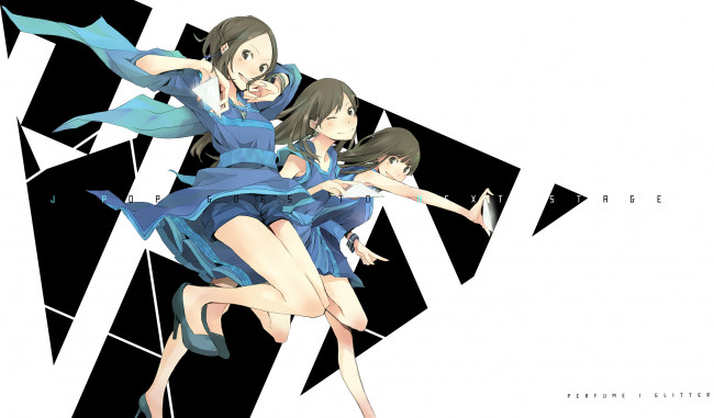 Обои картинки фото аниме, unknown,  другое, perfume