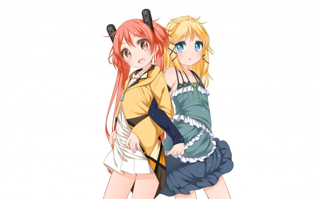 Обои картинки фото аниме, black bullet, девочки