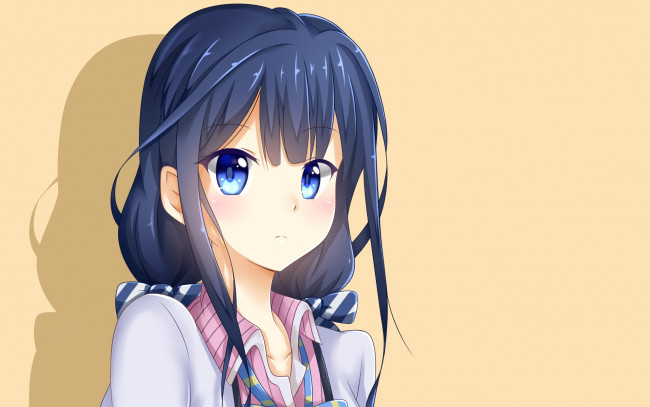 Обои картинки фото аниме, masamune-kun no revenge, девушка, фон, взгляд