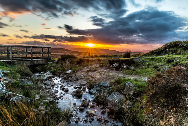 Обои картинки фото природа, восходы, закаты, рассвет