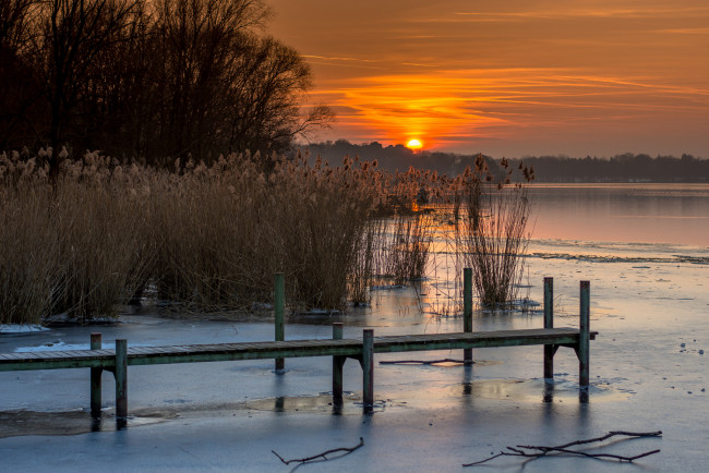 Обои картинки фото природа, восходы, закаты, рассвет