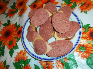 Картинка еда бутерброды +гамбургеры +канапе колбаса хлеб