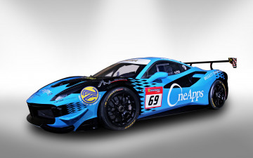 Картинка zen+low +oneapps+naza+aylezo +ferrari+488+challenge+2018 автомобили ferrari феррари 488 challenge oneapps naza aylezo 4k спорткар zen low racing driver 2018 cars