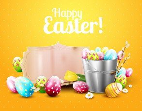 обоя праздничные, пасха, яйца, фон