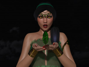 Картинка 3д+графика люди+ people фон взгляд девушка