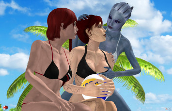 Картинка 3д+графика фантазия+ fantasy фон взгляд девушки