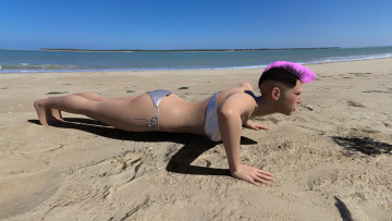 Картинка 3д+графика люди+ people фон взгляд девушка