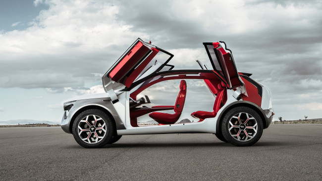 Обои картинки фото 2019 kia habaniro, автомобили, kia, кроссовер, концепт, салон, concept, 2019, habaniro