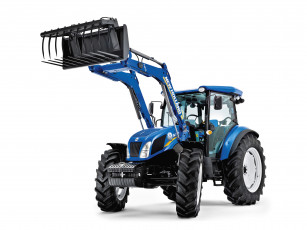 Картинка техника фронтальные+погрузчики new holland tractor