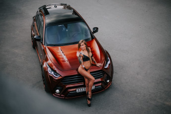 Картинка автомобили -авто+с+девушками infiniti qx70