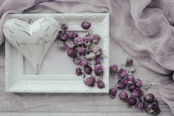 Картинка разное ремесла +поделки +рукоделие клевер цветы сердечко