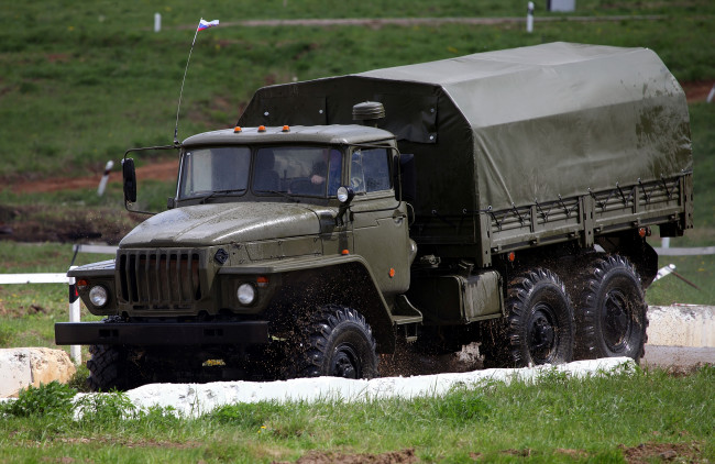 Обои картинки фото автомобили, урал, ural
