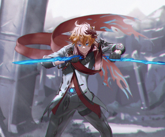 Обои картинки фото аниме, genshin impact, genshin, impact