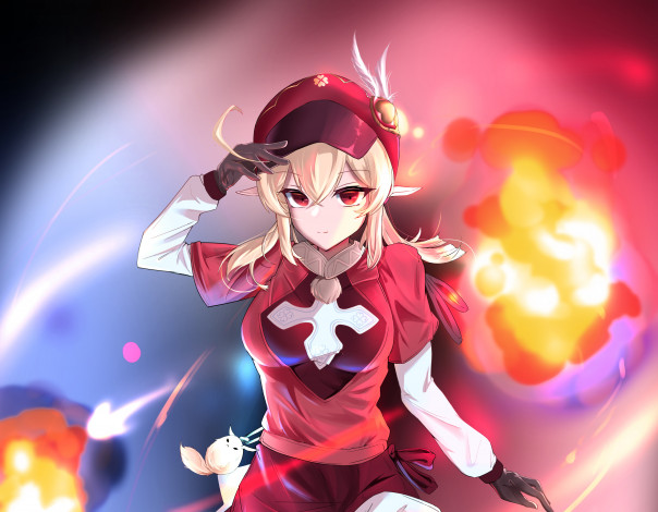 Обои картинки фото аниме, genshin impact, genshin, impact