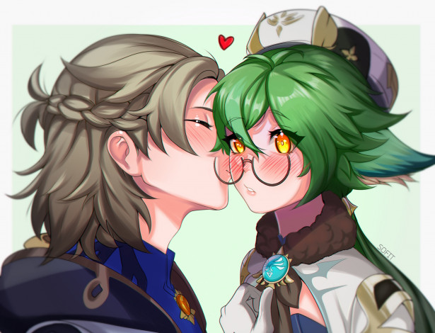 Обои картинки фото аниме, genshin impact, genshin, impact