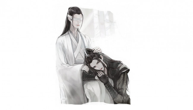 Обои картинки фото сюэ ян и сяо синчень, рисованное, кино,  мультфильмы, the, untamed, неукротимый, повелитель, чэньцин, мосян, тунсю, mo, dao, zu, shi, магистр, дьявольского, культа