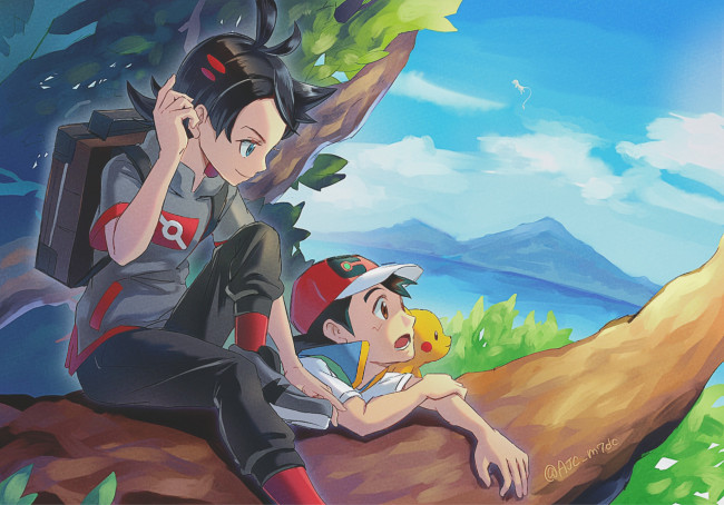 Обои картинки фото аниме, pokemon, покемон