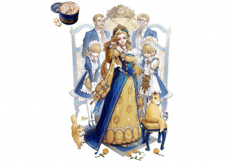 Картинка аниме unknown +другое+ королева слуги кошки