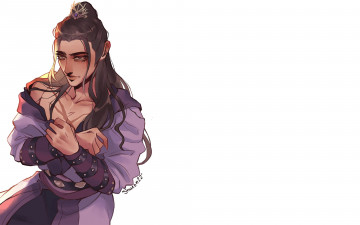 Картинка аниме mo+dao+zu+shi цзян чэн шрамы