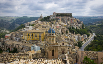 Картинка ragusa cathedral+of+san+giorgio church+of+the+souls+of+purgatory sicily italy города -+католические+соборы +костелы +аббатства cathedral of san giorgio church the souls purgatory