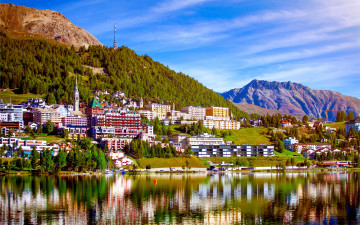 Картинка st+moritz switzerland города санкт-мориц+ швейцария st moritz