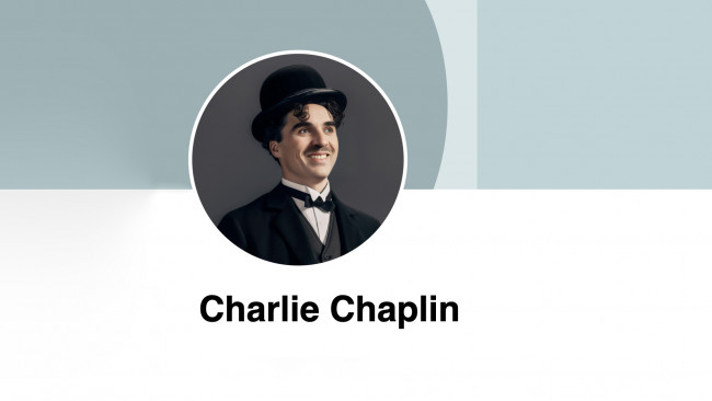 Обои картинки фото рисованное, люди, нейросети, чарльз, чаплин, чарли, charlie, chaplin