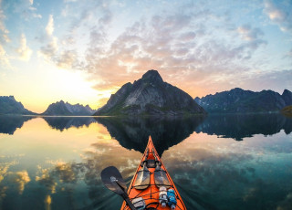 обоя корабли, лодки,  шлюпки, пейзаж