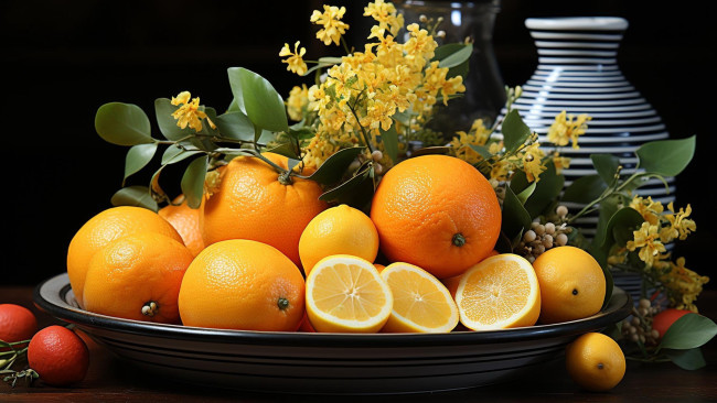 Обои картинки фото 3д графика, еда-, food, цитрусы