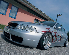 Картинка audi tt tuning автомобили