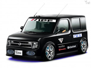 Картинка nissan cube автомобили datsun