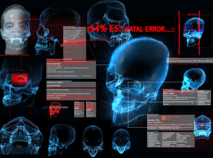 Картинка 3д графика horror ужас