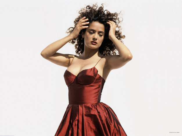 Обои картинки фото Salma Hayek, девушки