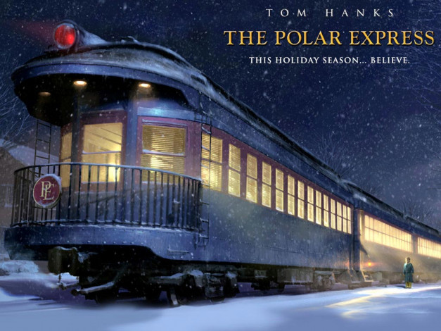 Обои картинки фото кино, фильмы, the, polar, express