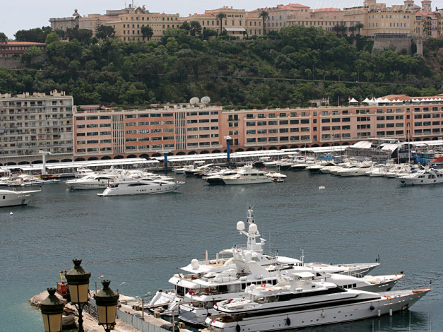 Обои картинки фото monaco, корабли, порты, причалы
