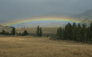 Картинка природа радуга