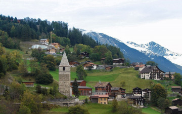 Картинка switzerland города пейзажи