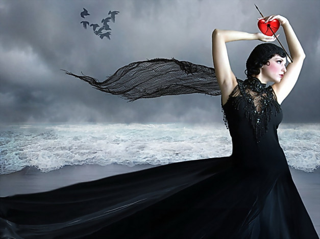 Обои картинки фото фэнтези, девушки