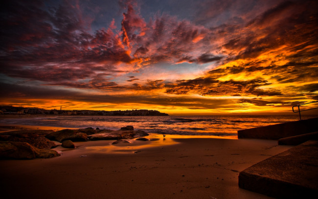 Обои картинки фото природа, восходы, закаты