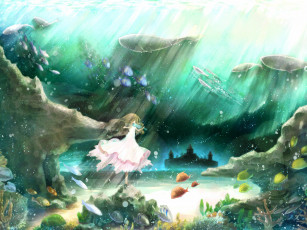 Картинка аниме headphones instrumental